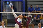 VB vs RIC  Wheaton Women's Volleyball vs Rhode Island College. - Photo by Keith Nordstrom : Wheaton, Volleyball, VB